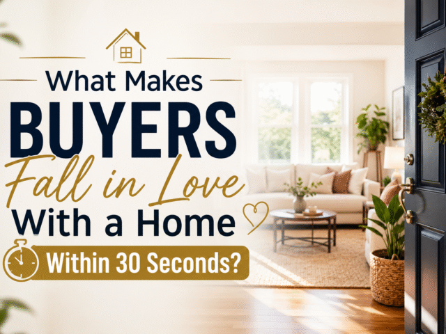 What Makes Buyers Fall in Love With a Home Within 30 Seconds?